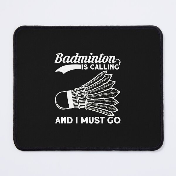 Item preview, Badminton Is Calling And I Must Go Shuttlecock Graphic designed and sold by domjudith.