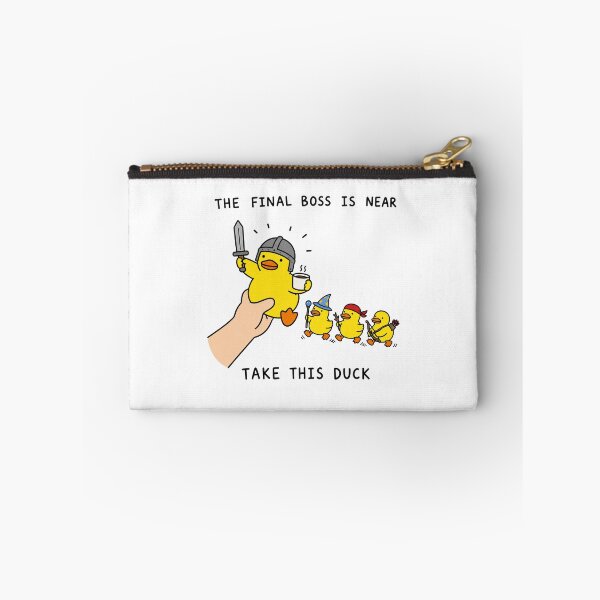 Item preview, The Final Boss Is Near Funny Duck Gaming Meme designed and sold by MonkiFlipp.