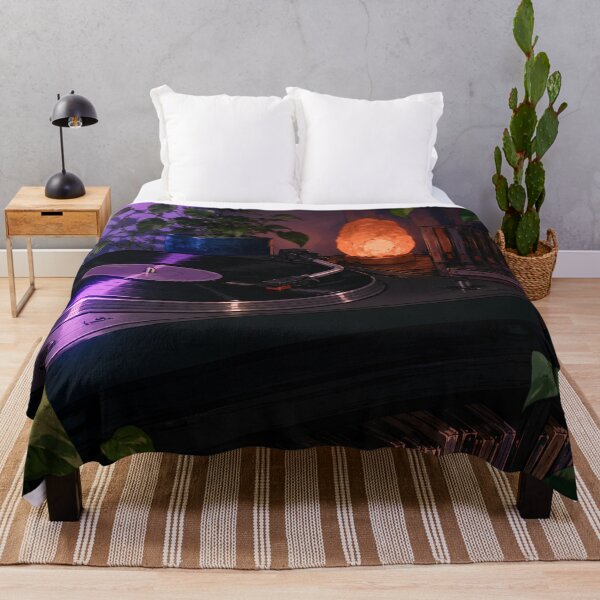 Item preview, Purple Lofi: Plum Vinyl Room designed and sold by bapupa.