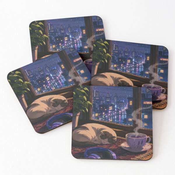 Item preview,  Purple Lofi: Violet Window Nook designed and sold by bapupa.