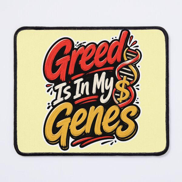 Item preview, Greed Is In My Genes designed and sold by DesignPrePress.