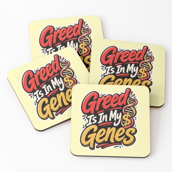 Item preview, Greed Is In My Genes designed and sold by DesignPrePress.
