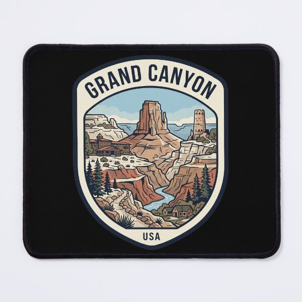 Item preview, Grand Canyon National Park Arizona Vintage Travel Badge designed and sold by k3rstman1.