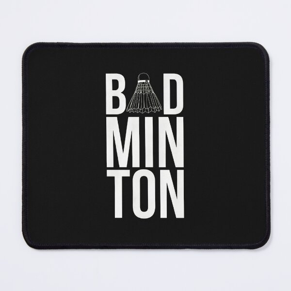 Item preview, Badminton Wordplay Shuttlecock Graphic designed and sold by domjudith.