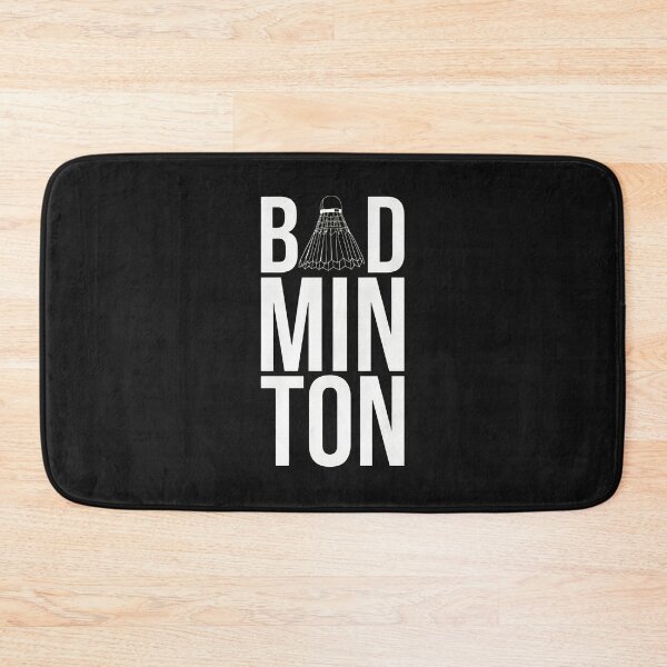 Item preview, Badminton Wordplay Shuttlecock Graphic designed and sold by domjudith.