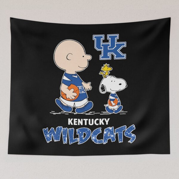 Item preview, Kentuckyy Wildcats Charlie Brown Snoopy UK Basketball designed and sold by fizzstocmathepa.