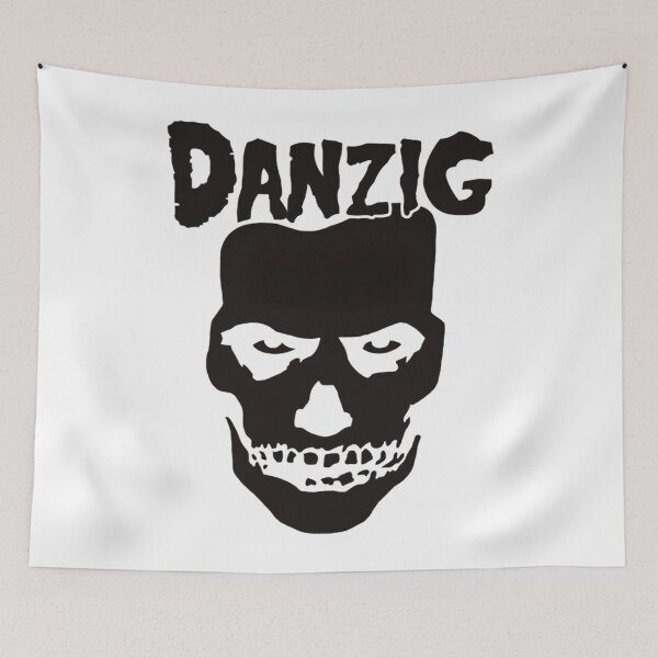 Item preview, Danzig Skull Gothic Metal Music Icon designed and sold by seikiofrol.