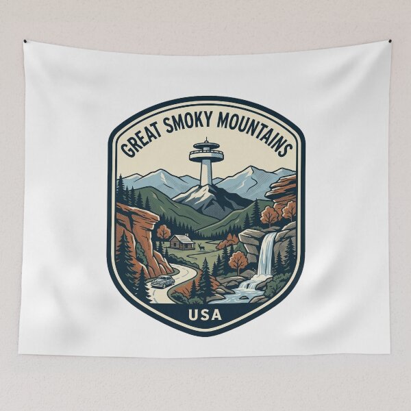 Item preview, Great Smoky Mountains National Park Clingmans Dome designed and sold by k3rstman1.