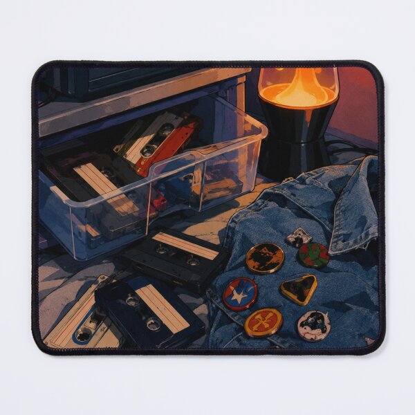 Item preview, Retro Lofi: Cassette Tape Sanctuary designed and sold by bapupa.