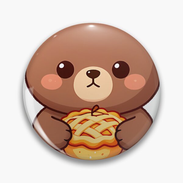 Item preview, Bear Cub with Apple Pie designed and sold by pumsquare.