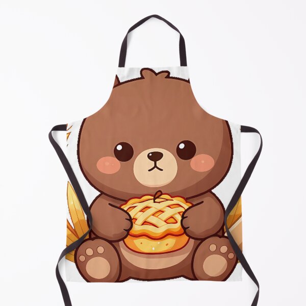Item preview, Bear Cub with Apple Pie designed and sold by pumsquare.