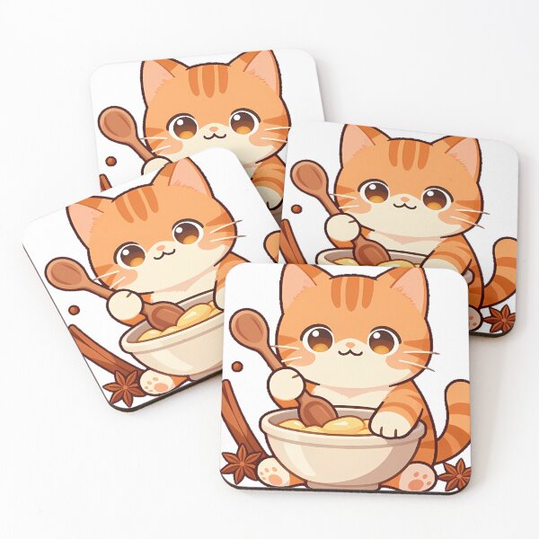 Item preview, Kitten with Mixing Bowl designed and sold by pumsquare.