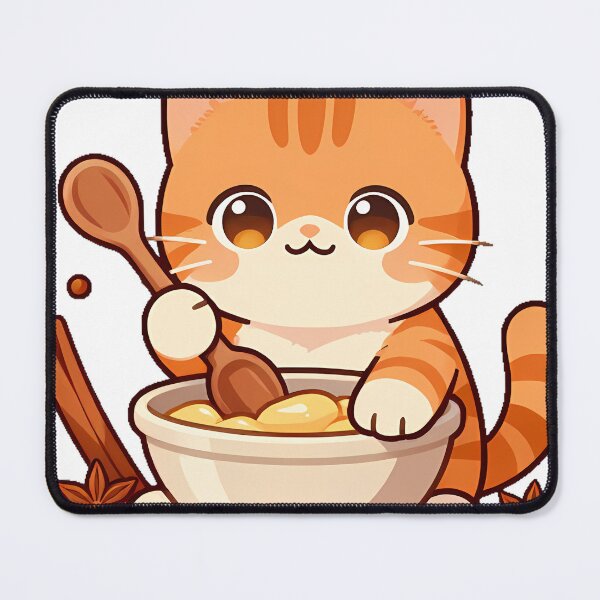 Item preview, Kitten with Mixing Bowl designed and sold by pumsquare.