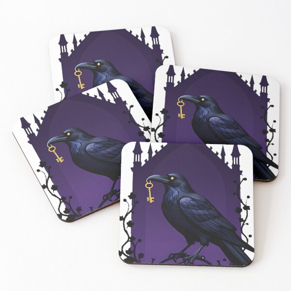 Item preview, Raven on Gate Finial designed and sold by IllumeInk.