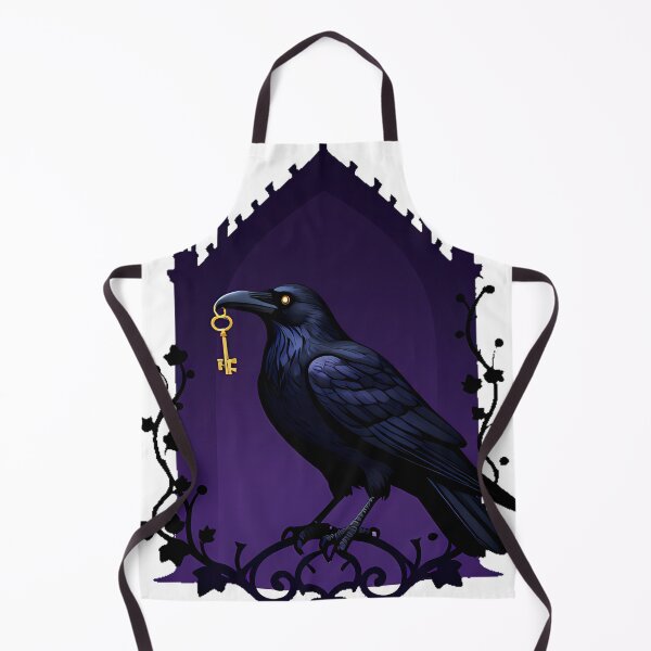 Item preview, Raven on Gate Finial designed and sold by IllumeInk.