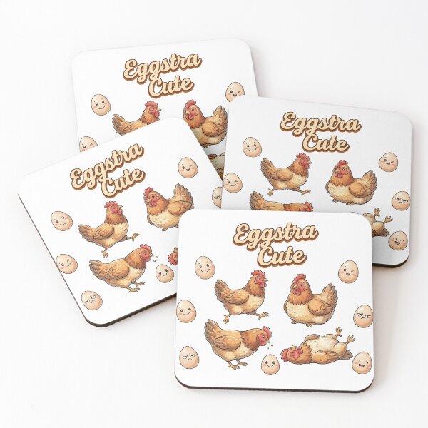 Item preview, Eggstra Cute – Cute Chicken & 7 Eggs Farmhouse Design designed and sold by Cartoon art with a purpose ❤️ Supporting Althea’s friends .