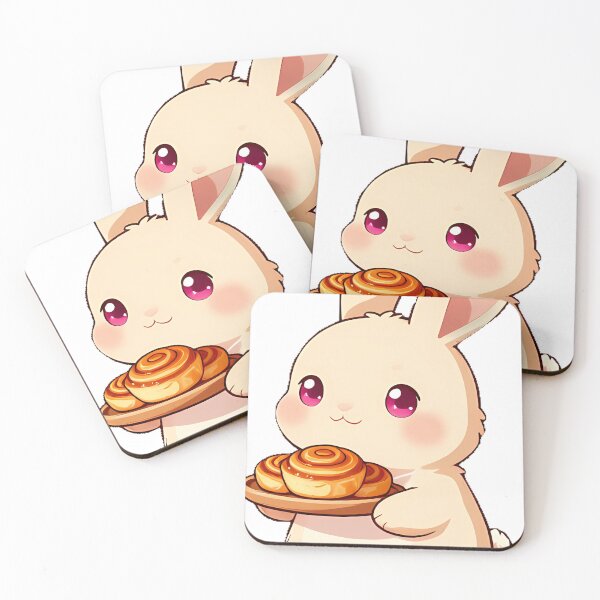 Item preview, Rabbit with Cinnamon Rolls designed and sold by pumsquare.