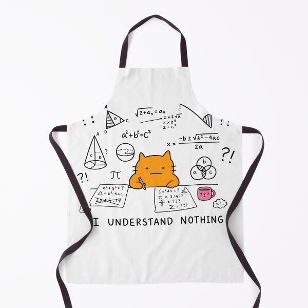 Item preview, I Understand Nothing Funny Math Cat Meme designed and sold by MonkiFlipp.