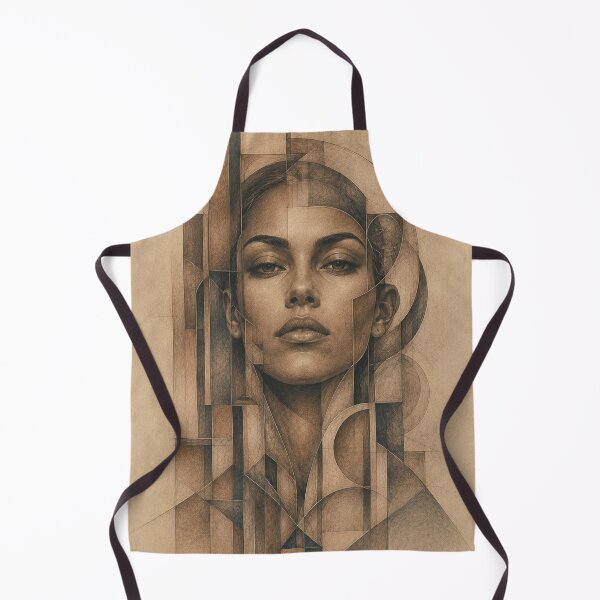 Item preview, Geometric Woman in Surreal Architecture designed and sold by VlodArt.