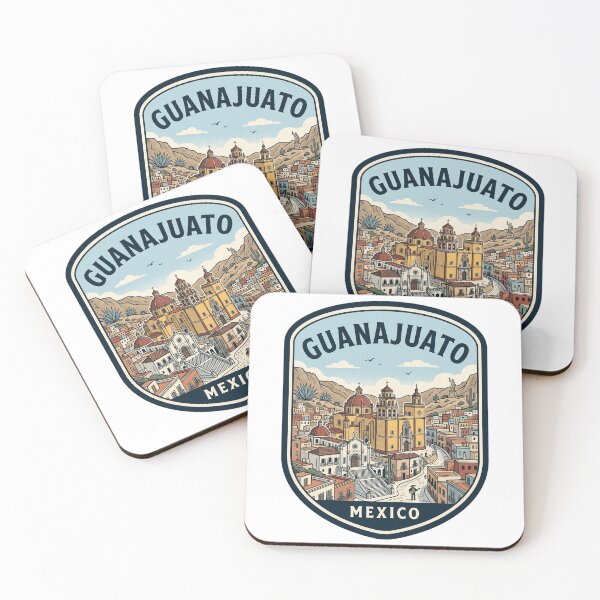 Item preview, Guanajuato Mexico Vintage Travel Emblem designed and sold by k3rstman1.