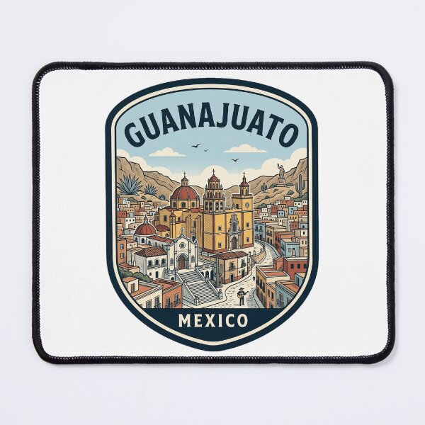 Item preview, Guanajuato Mexico Vintage Travel Emblem designed and sold by k3rstman1.