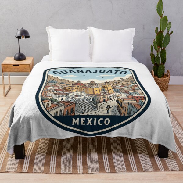 Item preview, Guanajuato Mexico Vintage Travel Emblem designed and sold by k3rstman1.