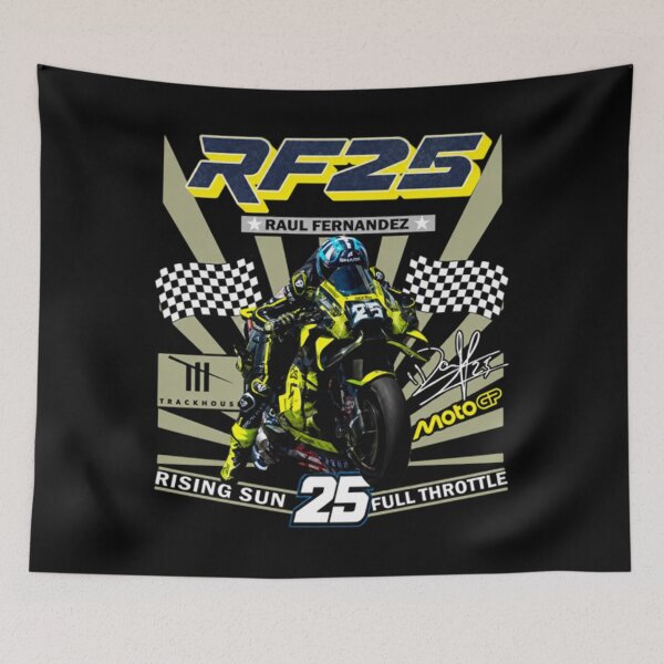 Item preview, Raul Fernandez 25 MotoGP designed and sold by DreadFlockArt.