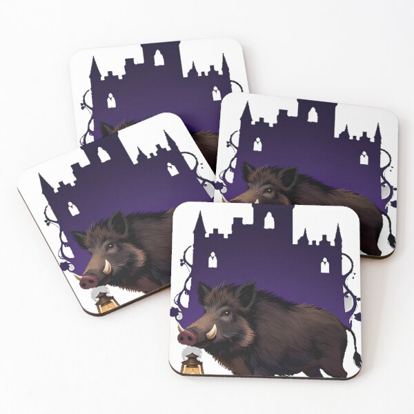 Item preview, Wild Boar with Lantern designed and sold by IllumeInk.