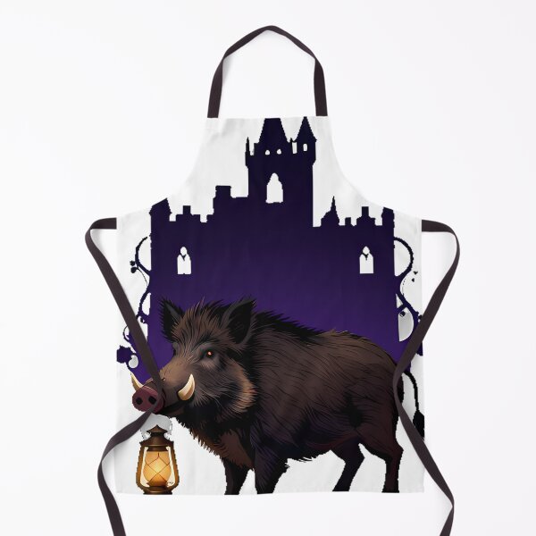 Item preview, Wild Boar with Lantern designed and sold by IllumeInk.