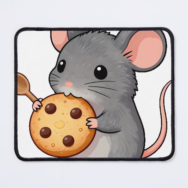 Item preview, Mouse with Chocolate Chip Cookie designed and sold by pumsquare.