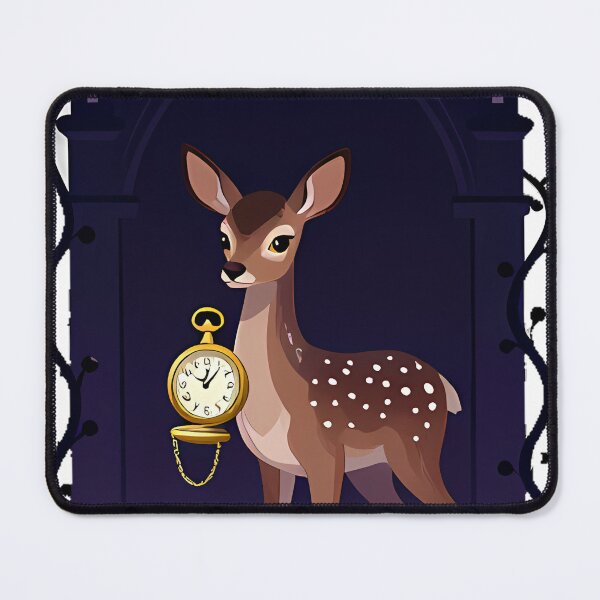 Item preview, Doe with Pocket Clock designed and sold by IllumeInk.