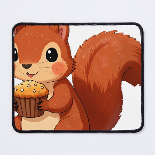 Item preview, Squirrel with Acorn Muffin designed and sold by pumsquare.