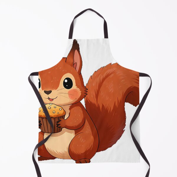 Item preview, Squirrel with Acorn Muffin designed and sold by pumsquare.