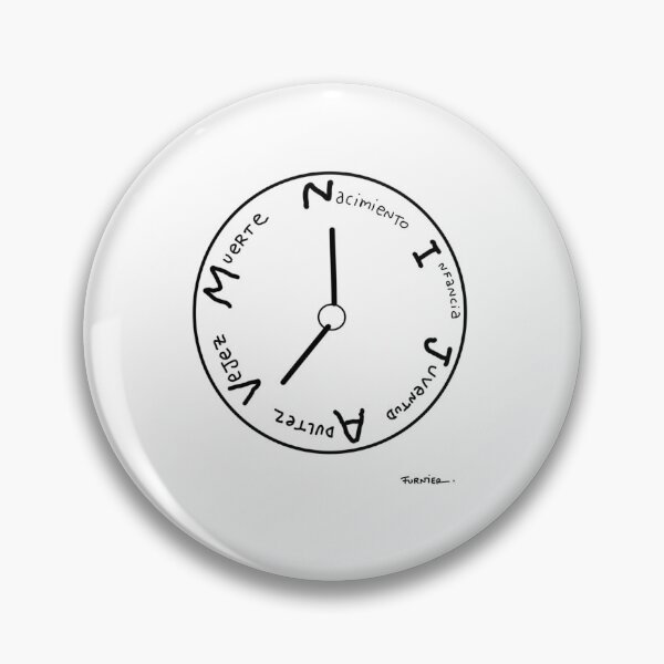 Item preview, Clock designed and sold by Psicodibujos.
