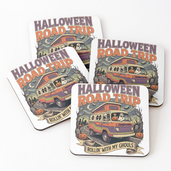 Item preview, alloween Road Trip Rollin With My Ghouls designed and sold by KireVeronica.