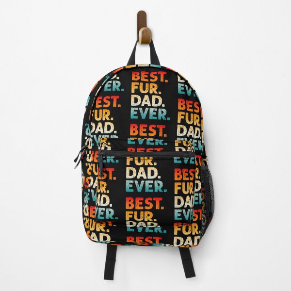 Item preview, Best Fur Dad Ever Retro Distressed Text designed and sold by OlyvieArt.
