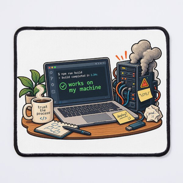 Item preview, Works on My Machine – Developer Classic designed and sold by ChicClicker.