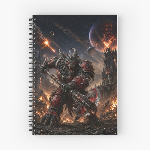 Item preview, Cosmic Reptilian Demon — Red Armor Warrior designed and sold by ZYVARENNE.