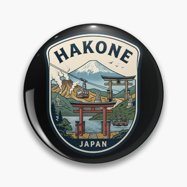 Item preview, Hakone Japan Vintage Travel Mount Fuji designed and sold by k3rstman1.