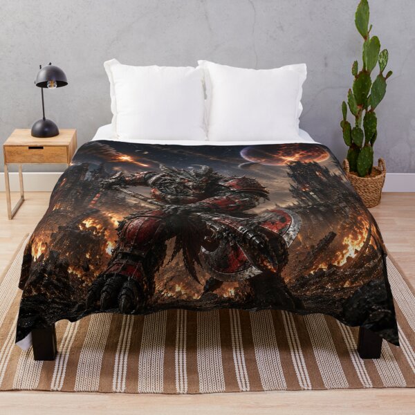 Item preview, Cosmic Reptilian Demon — Red Armor Warrior designed and sold by ZYVARENNE.