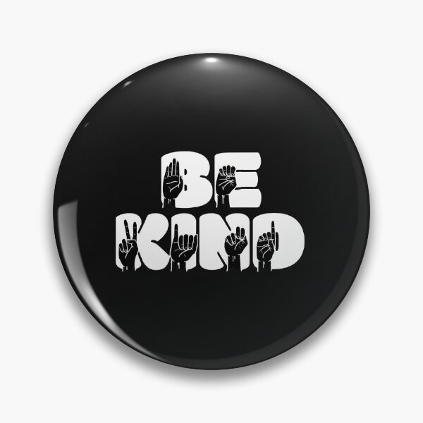Item preview, Be Kind ASL Hand Sign Retro Vintage designed and sold by domjudith.