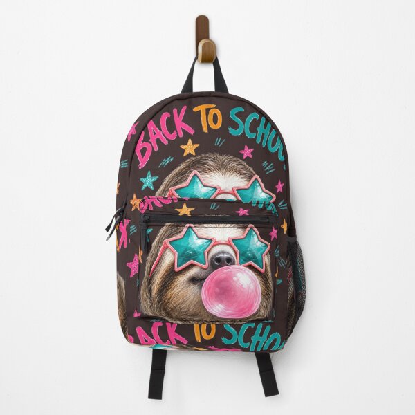 Item preview, Back to School Sloth Bubble Gum Star Glasses designed and sold by MOCH- ART.