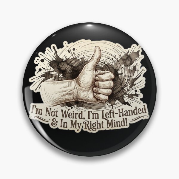 Item preview, I'm Not Weird I'm Left Handed - Funny Leftie Pride Gift designed and sold by 7MKGallery.