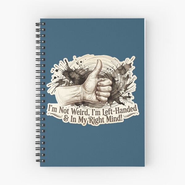 Item preview, I'm Not Weird I'm Left Handed - Funny Leftie Pride Gift designed and sold by 7MKGallery.