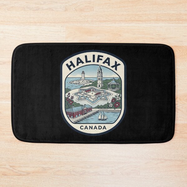 Item preview, Halifax Nova Scotia Canada Vintage Travel Badge designed and sold by k3rstman1.