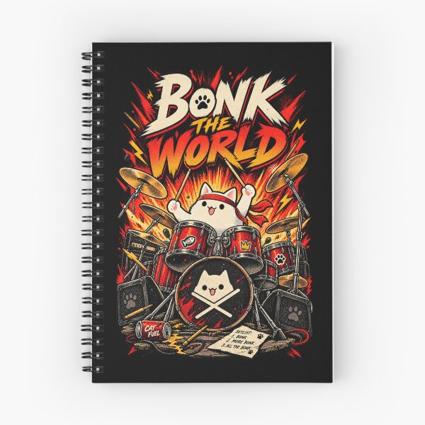 Item preview, Bonk The World Heavy Metal designed and sold by Gabriela Mihai.