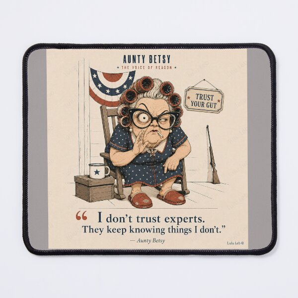 Item preview, Aunty Betsy - I don't trust Experts designed and sold by LuluLeb.