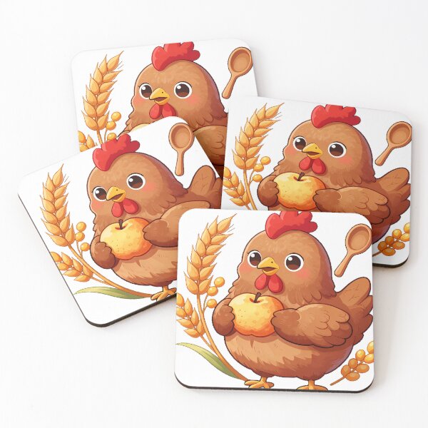 Item preview, Hen with Apple Turnover designed and sold by pumsquare.