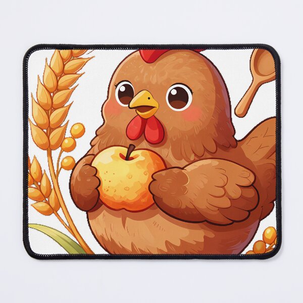 Item preview, Hen with Apple Turnover designed and sold by pumsquare.