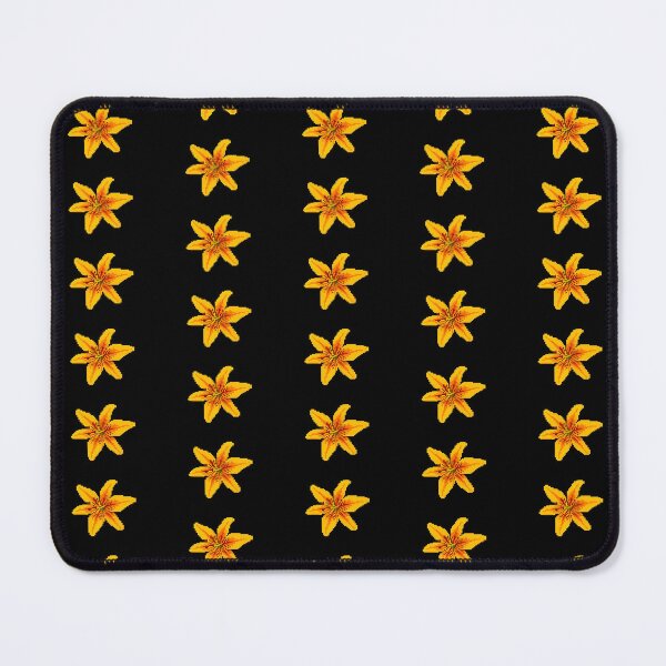 Item preview, Pixelated Yellow Lily Flower designed and sold by CamilasPrints.